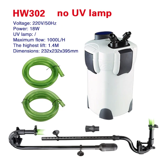 SUNSUN аквариумный фильтр HW302/HW303A/B/HW304A/B серии аквариумный фильтр с УФ лампой 220 В/50 Гц для среднего аквариума - Цвет: HW302