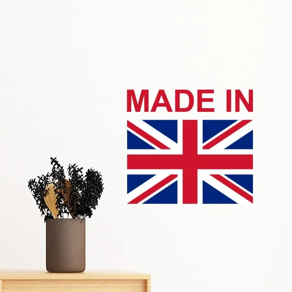 Uzbekistan America UK Ukraine Arab Country Made in Sign Flag Removable Wall Sticker Art Decals Mural DIY Wallpaper for Room | Дом и сад