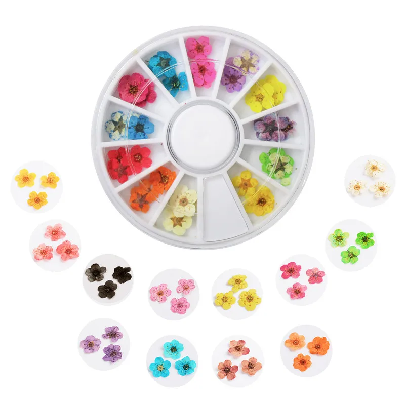 Набор для украшения ногтей 3D Стразы бусины акриловые шпильки пинцет маникюрный