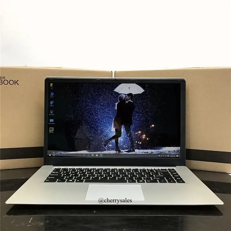 Новый 15 6 дюймовый ноутбук с Windows 10 Intel HD Graphics аккумулятор высокой емкости 4 ГБ ОЗУ +