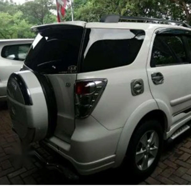 Для toyota пик спойлер 2007 2008 2009 2010 2011 2012 2013 Высокое качество ABS грунтовка Защита от солнца на заднее стекло авто спойлер грунтовка или "сделай сам", чертежное