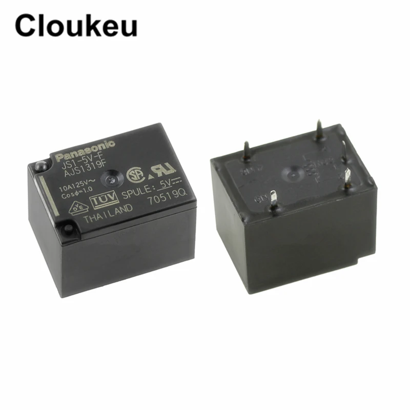 

JS1-5V-F AJS1319F 10A реле DIP5