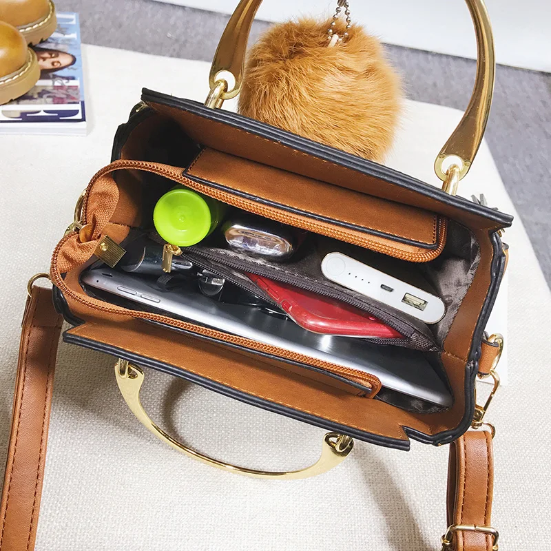 Повседневное Tote аппликации Carteras y Bolsos де Mujer нить Для женщин кожа Сумки молнии