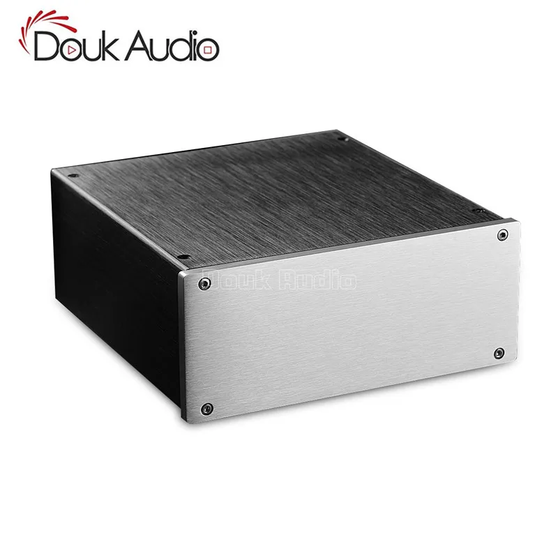 

Nobsound Blank Aluminum Enclosure Preamplifier Chassis Power Amp House DIY Case Mini Box