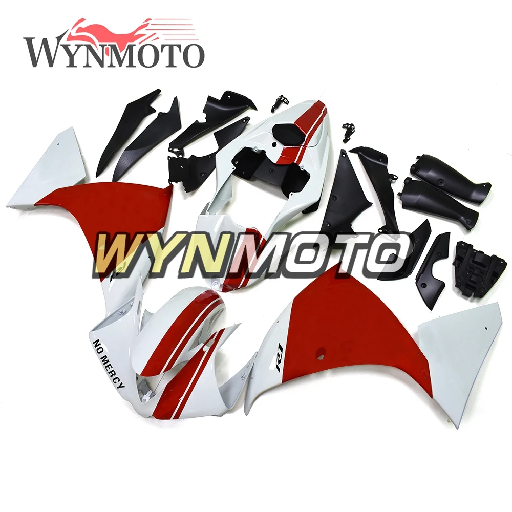 

Complete Fairings Kit For Yamaha YZF1000 2012-2014 R1 Year 12 13 14 Injection ABS Plastics Cowlings Bodywork White Red Covers