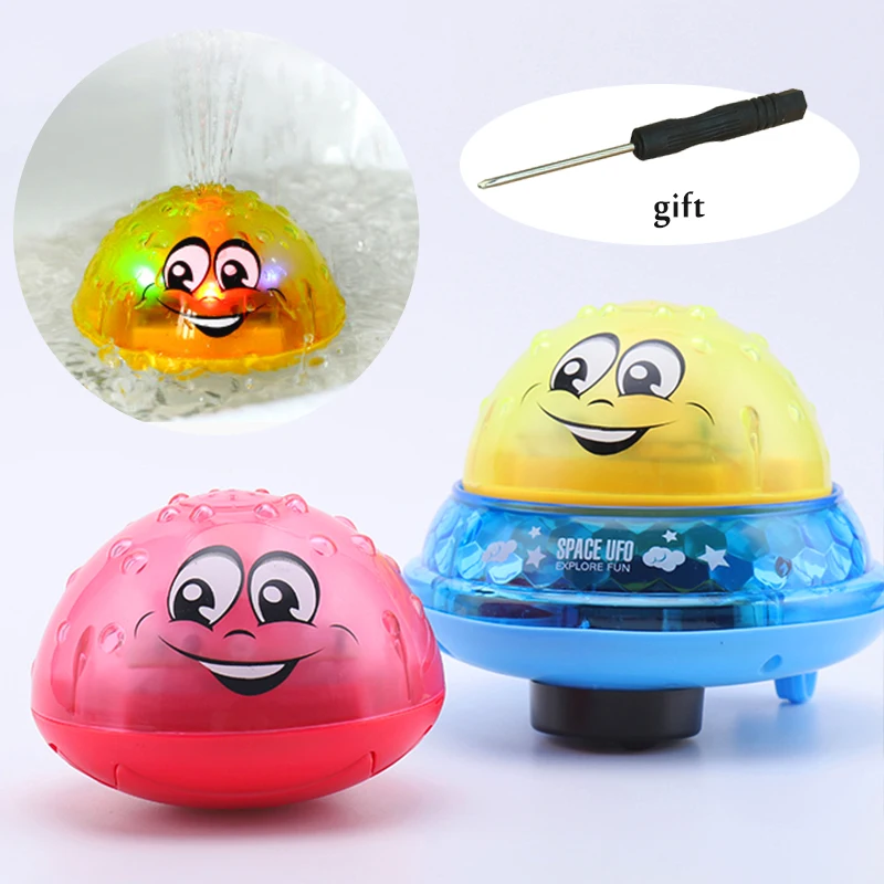 Детские игрушки для ванной распыления воды светильник поворот с Душ бассейн