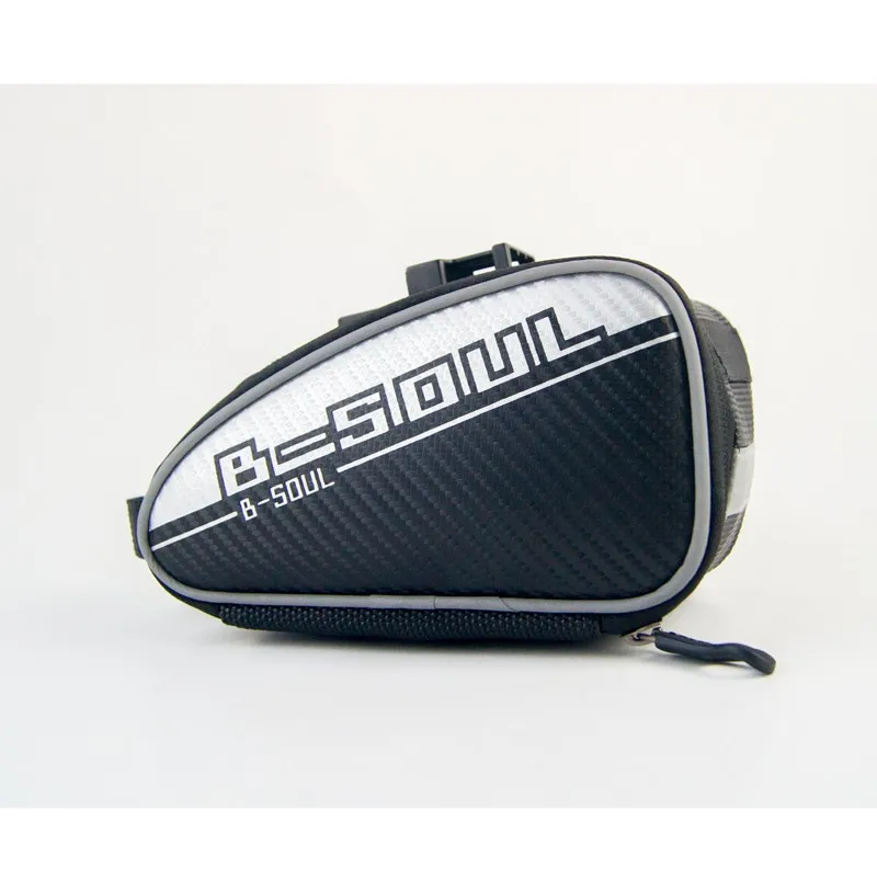 2017 New Arrival B-SOUL Outdoor Cycling Mountain Bike Bags Bicycle Saddle Bag Back Seat Tail Pouch Package Grey/Green/Blue/Red | Спорт и
