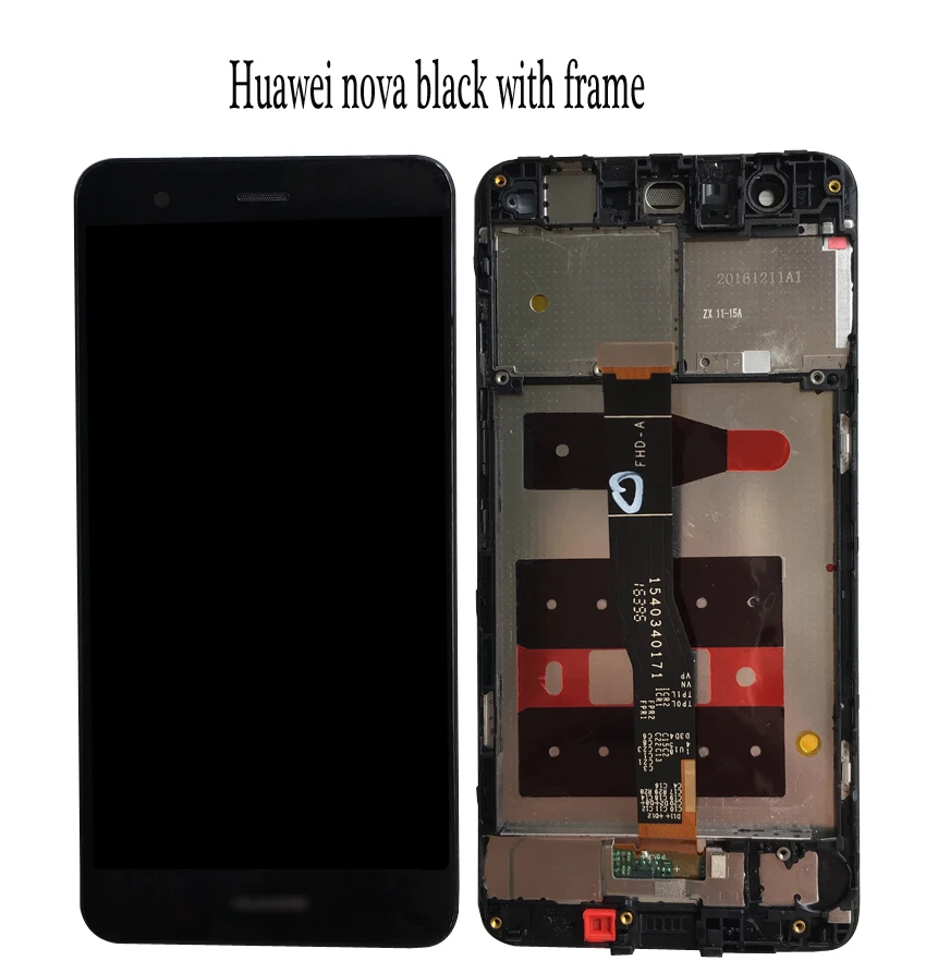 ЖК-дисплей для Huawei Nova CAZ-AL10 CAN-L13 CAN-L03 CAN-L12 CAN-L02 CAN-L11 с рамкой и сенсорным экраном |