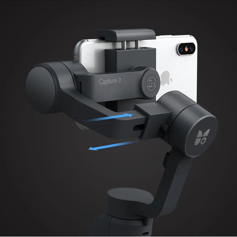 Новый захват funsnap 2 трехосевая ручка для телефона стабилизатор Andriod IOS смартфонов