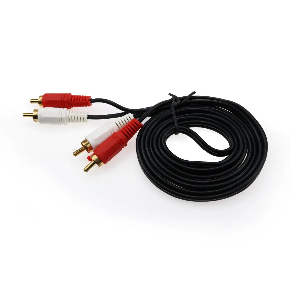 Кабель-разветвитель JCD 2RCA штекер-2 RCA 1 5 м (позолоченный) | Компьютеры и офис