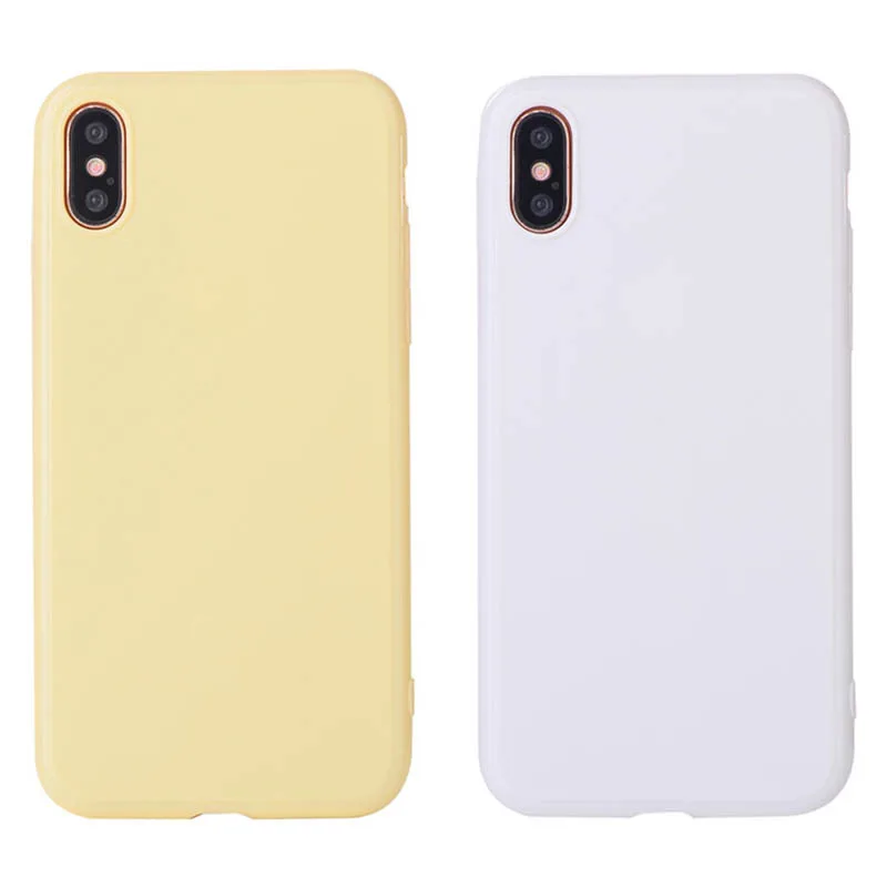 ТПУ карамельного цвета силиконовый однотонный Желейный чехол для iPhone 11 Pro Max Мягкий ТПУ чехол для 5C 6 7 8Plus 5 5S SE 6Plus X XS чехол для Max XR