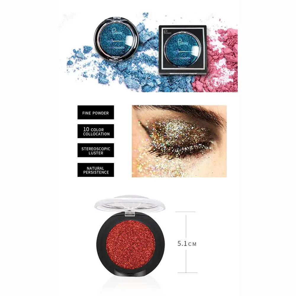 20 видов цветов мерцающие блестящие тени для век смоуки-Айз палитра теней Макияж
