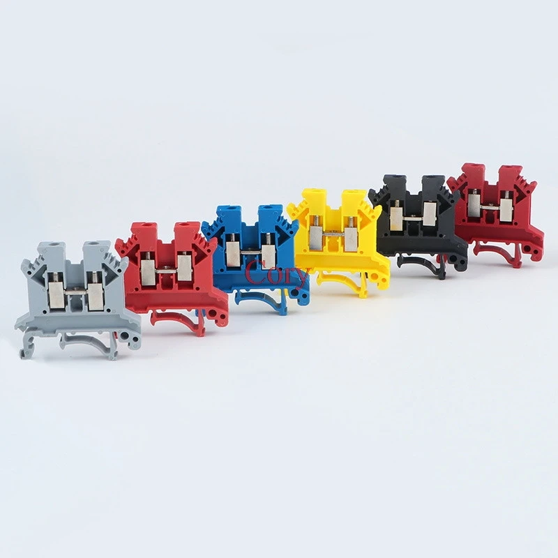 Универсальный Комбинированный клеммный блок 5 шт. синий/серый/красный/черный 2 мм2