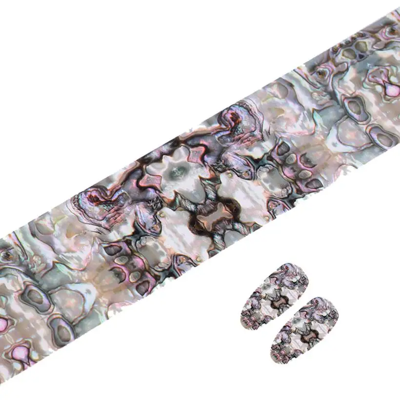 Наклейки из фольги для дизайна ногтей Переводные картинки маникюрные наклейки