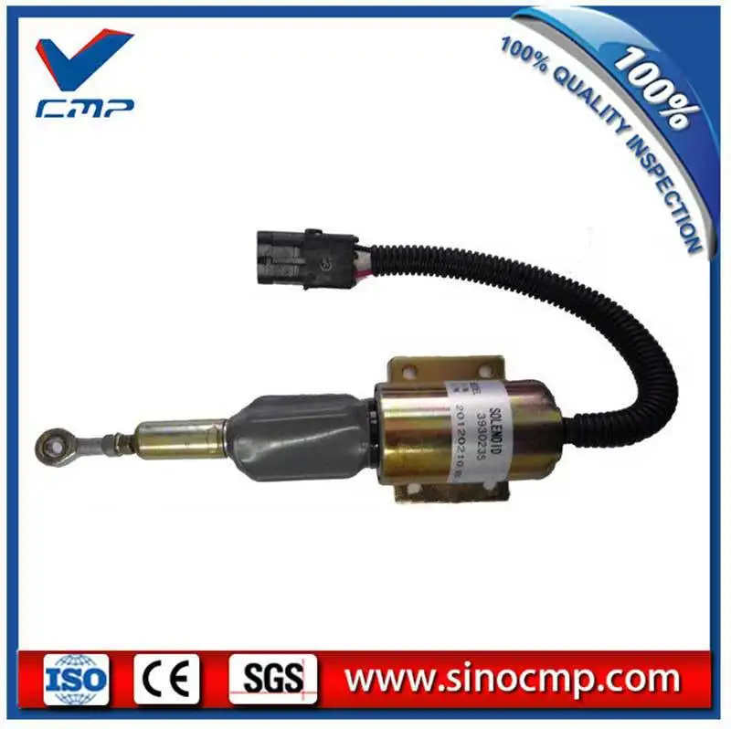 

3930235 SA-4348-12 12V Fuel Stop Shutdown Shutoff Solenoid Valve