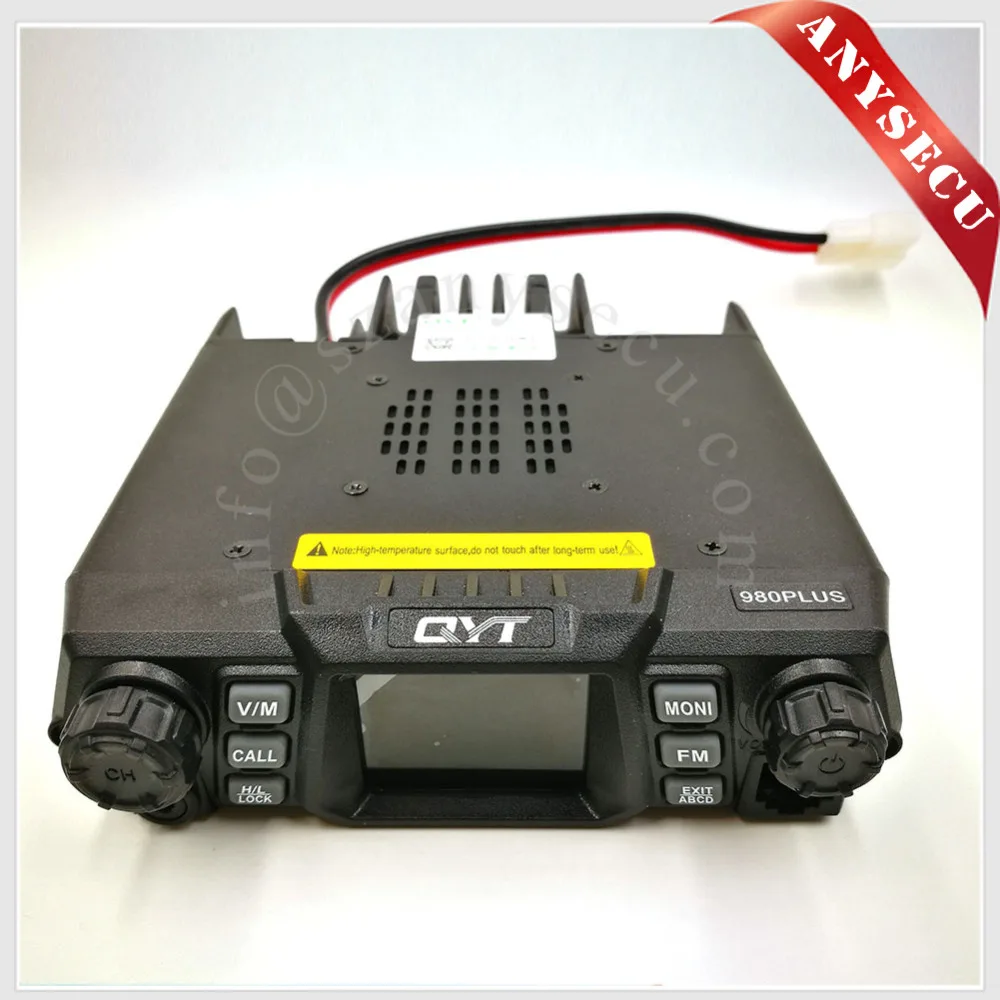 Мобильное радио qyt kt-980plus Dual Band дисплей Quad 75 Вт багажник автомобиля fm мобильный