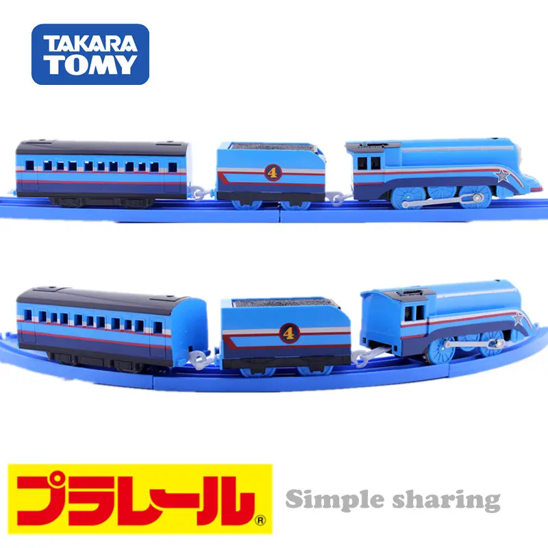 TAKARA TOMY железной дороги TS 21 падающая звезда Гордон литья под давлением игрушками