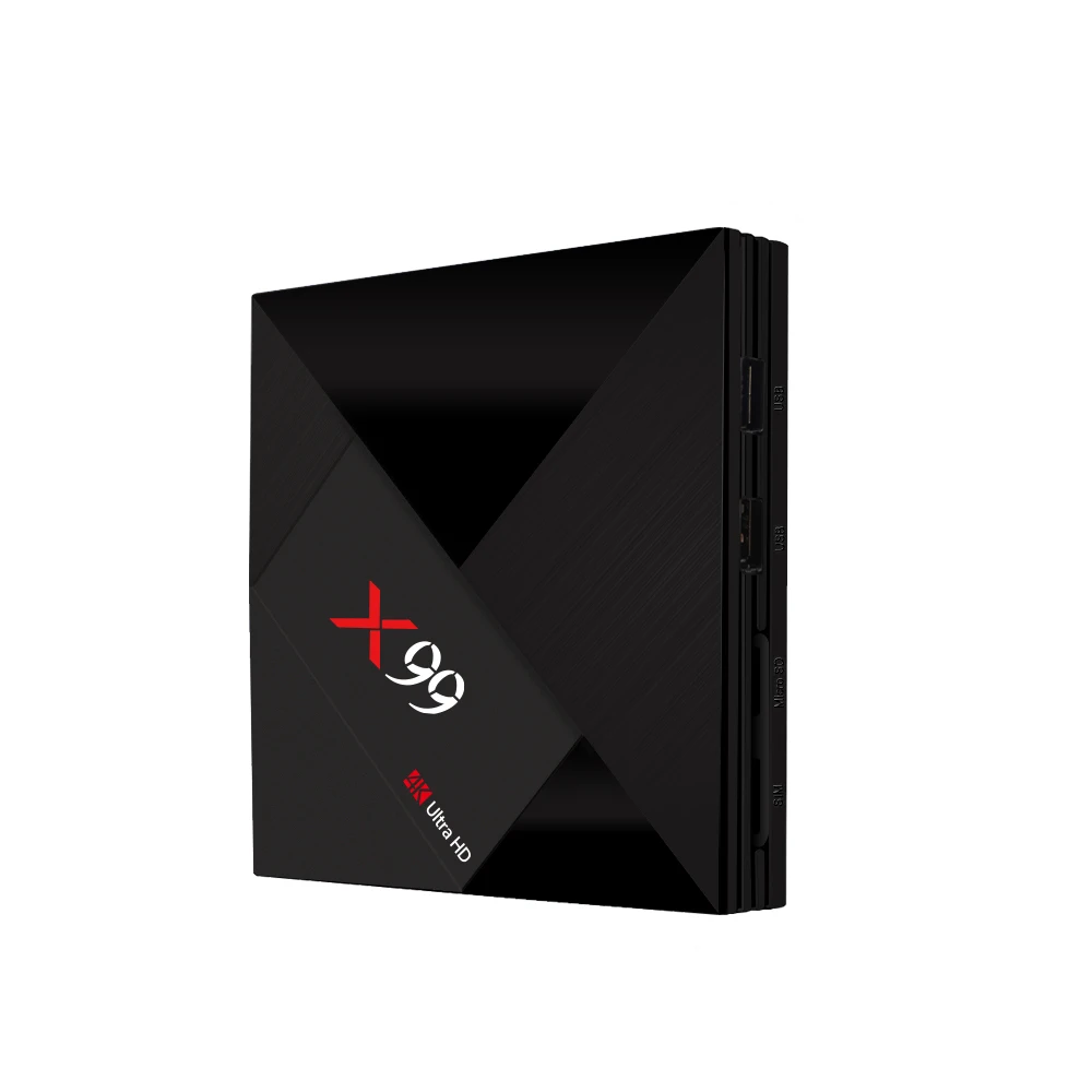 ТВ-приставка X99 Smart Android 1000 RK3399 6 ядер 4 + 64 ГБ UHD 4K Wi-Fi М LAN BT4.1 HDR10 медиаплеер с