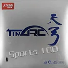 DHS TinArc Оловянная дуговая резина для настольного тенниса с высокоэластичной гибкой губкой для торта