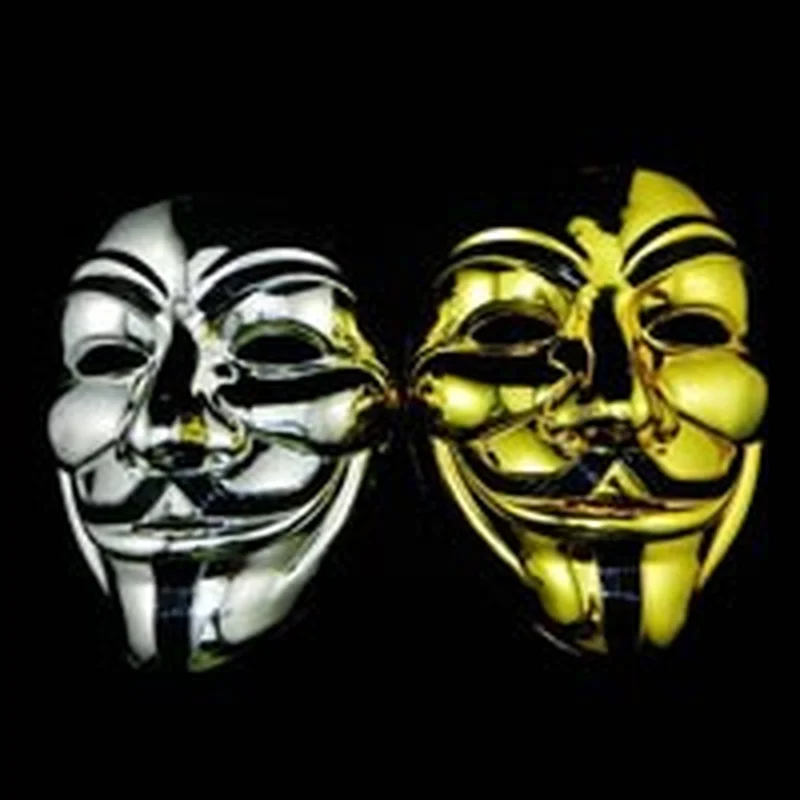 Фильм тема V вендетта маска Хэллоуин Покрытие Маска для лица оптовая продажа |