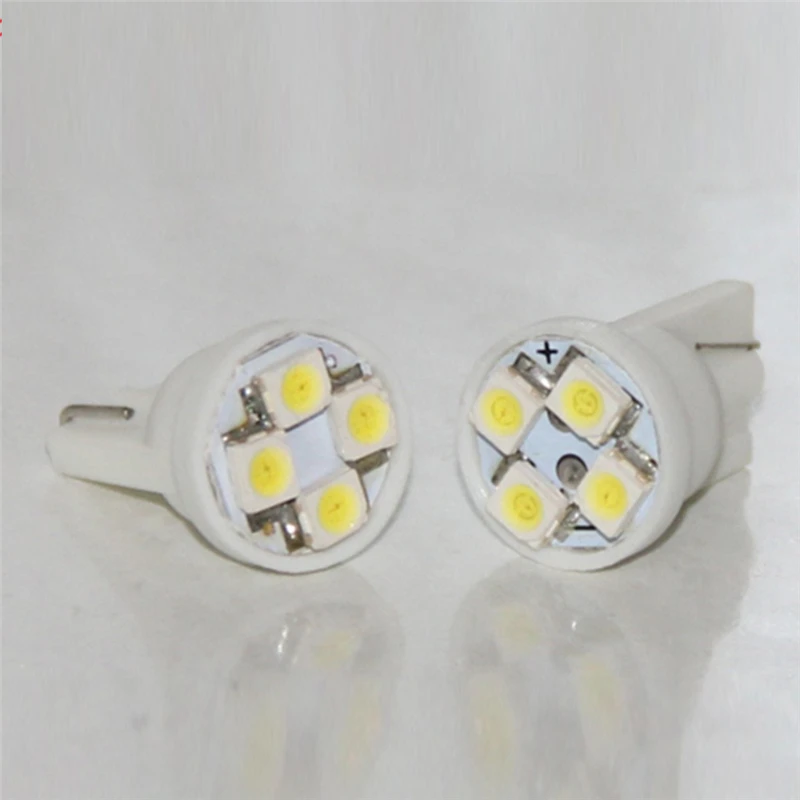 KEYECU 50 шт. T10 W5W 194 2835 4SMD светодиодный купольная карта для салона автомобиля