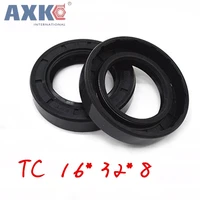 20pcsnbr shaft oil seal tc 16328 rubber covered double lip with garter springconsumer product