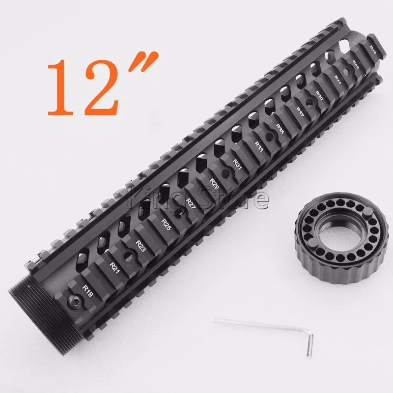 Пейнтбол страйкбол " 9" 1" M16 M4 AR-15 Quad Rail Handguard бесплатно поплавок принадлежности для охоты. 223/5,56 Пикатинни Quad Rail