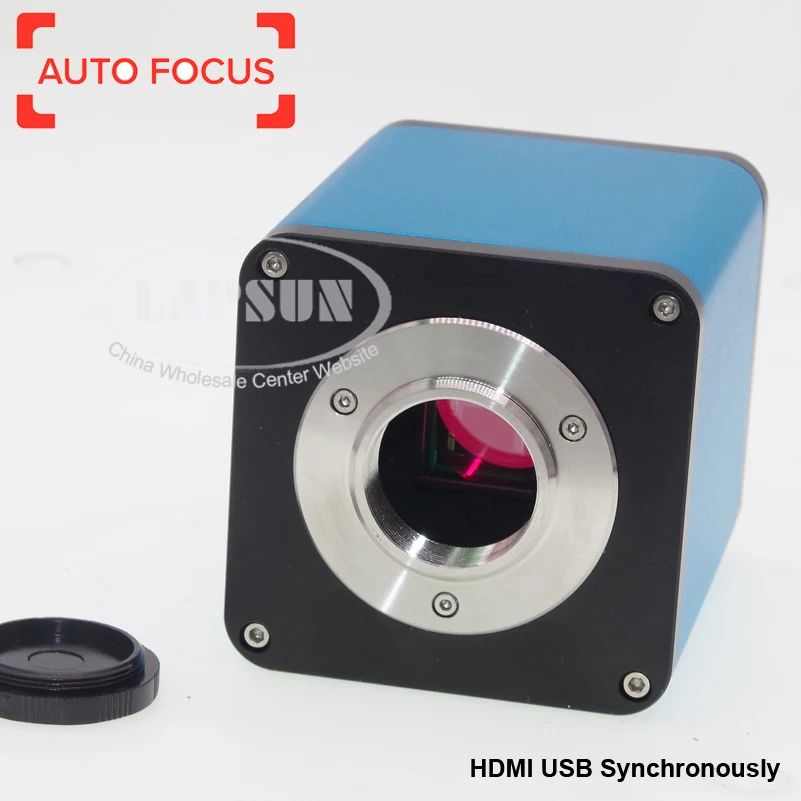 Автоматический фокусный фокус 12MP 1080P 60FPS HDMI USB синхронный промышленный микроскоп