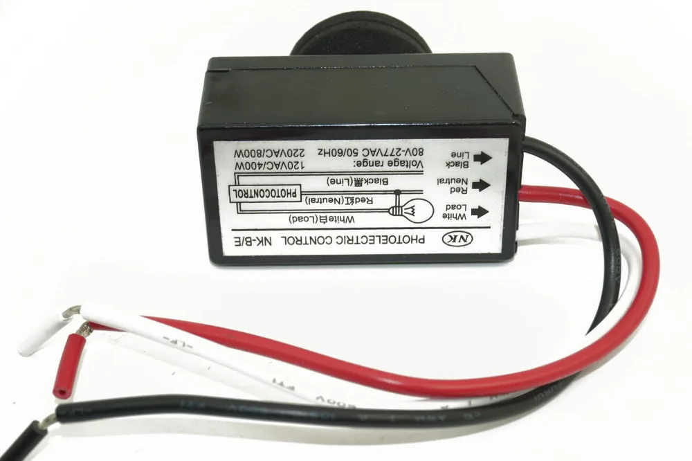 Фотоэлемент с утопленным креплением От заката до рассвета фотоэлемент для