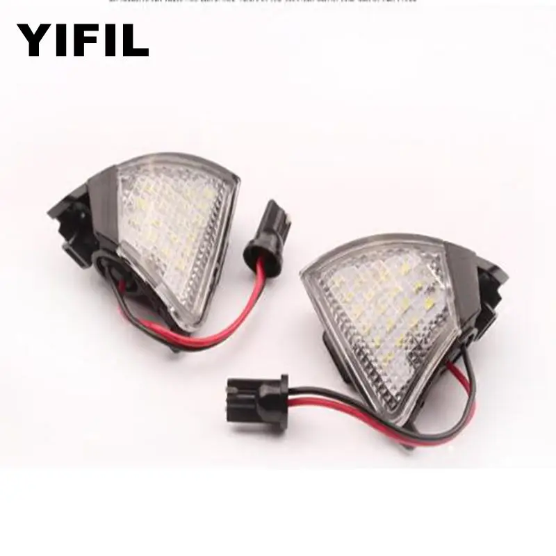 2 шт./лот 18LED 3528SMD зеркало заднего вида лампа в сборе для Volkswagen Eos 2006 Golf 5 2004 2009 Jetta/Passat