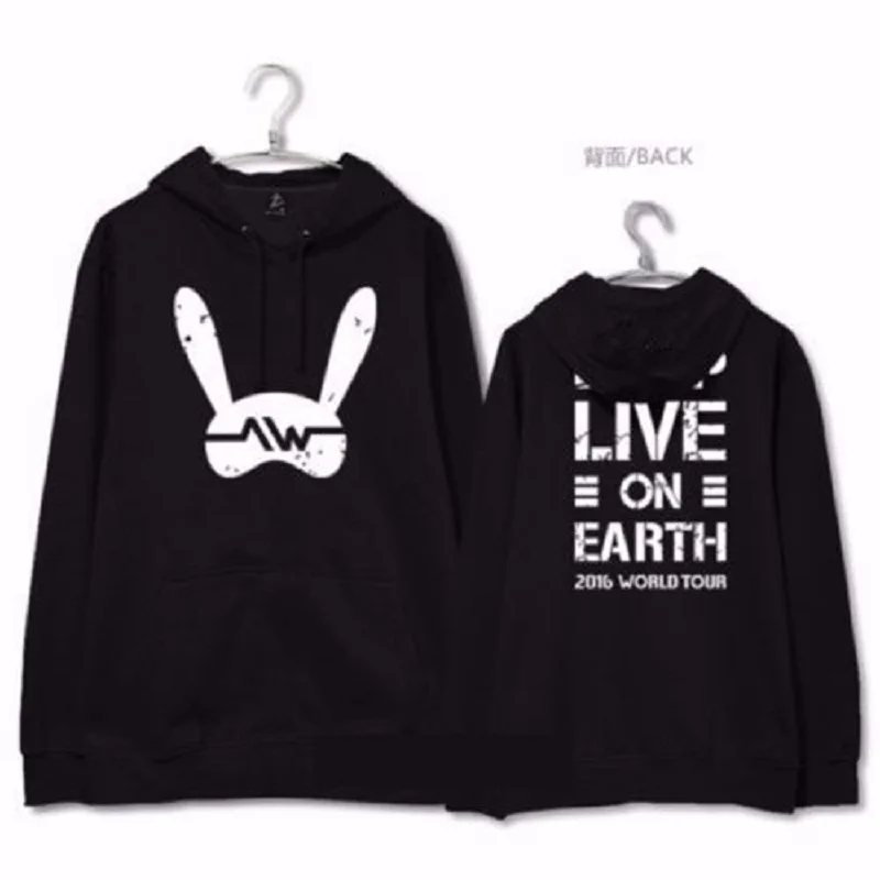 Mainlead KPOP Кепка с капюшоном WORLD TOUR B.A.P Толстовка Himchan Zelo пуловер|Женские толстовки и