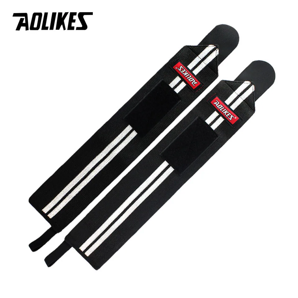 AOLIKES 2 шт./лот Тяжелая атлетика браслет Спортивные Профессиональные