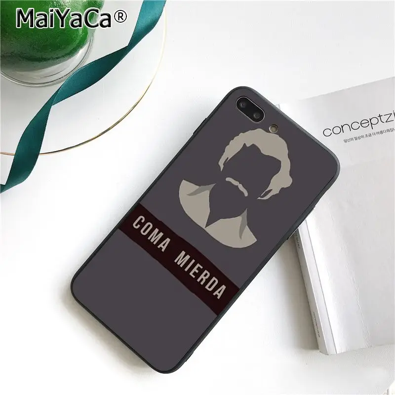 MaiYaCa Narcos ТВ серии Пабло Эскобар чехол для телефона с рисунком для iphone 11 Pro 11Pro MAX 8 7 6 6S Plus X XS MAX 5 5S SE XR