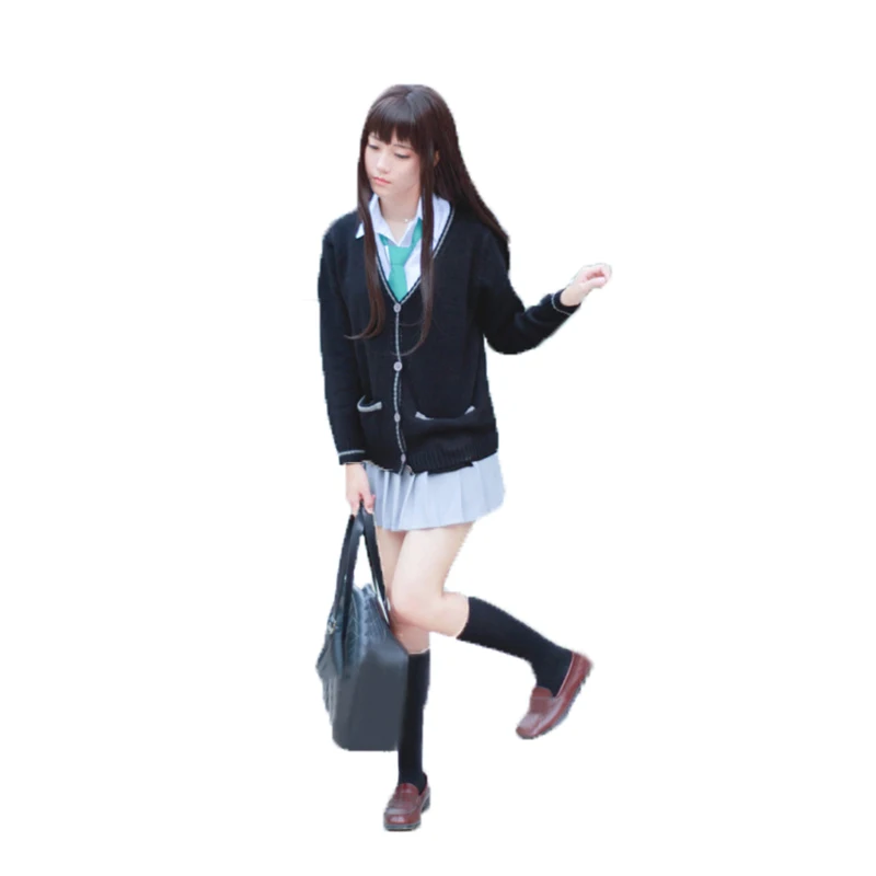 Женский костюм для косплея из аниме Rin Shibuya японская школьная форма в стиле преппи