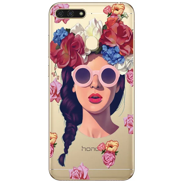 19 Чехол для huawei Honor 7C 5,7 дюйма силиконовый чехол-накладка из мягкого ТПУ чехлы на Honor 7C чехол s для huawei Honor 7C AUM-L41 чехол для телефона чехол-накладка - Цвет: 19