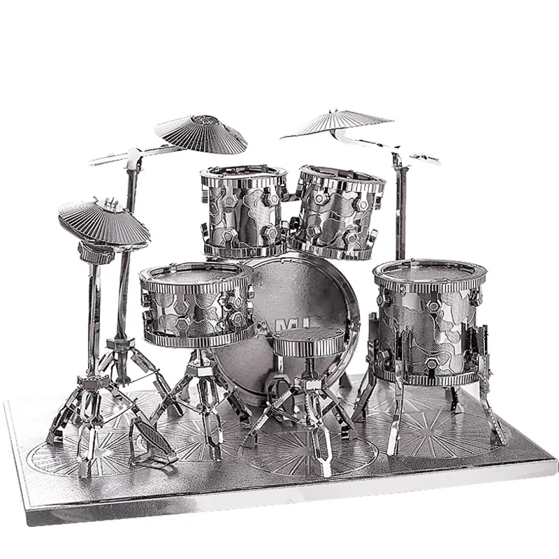 Piececool набор барабанов модель игрушки головоломка меаллическая сборка