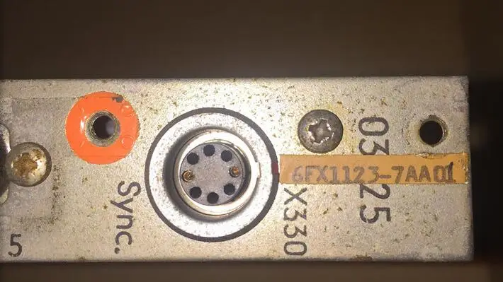 Используется в хорошем состоянии 6FX1123 7AA01|Контроллер двигателя| |
