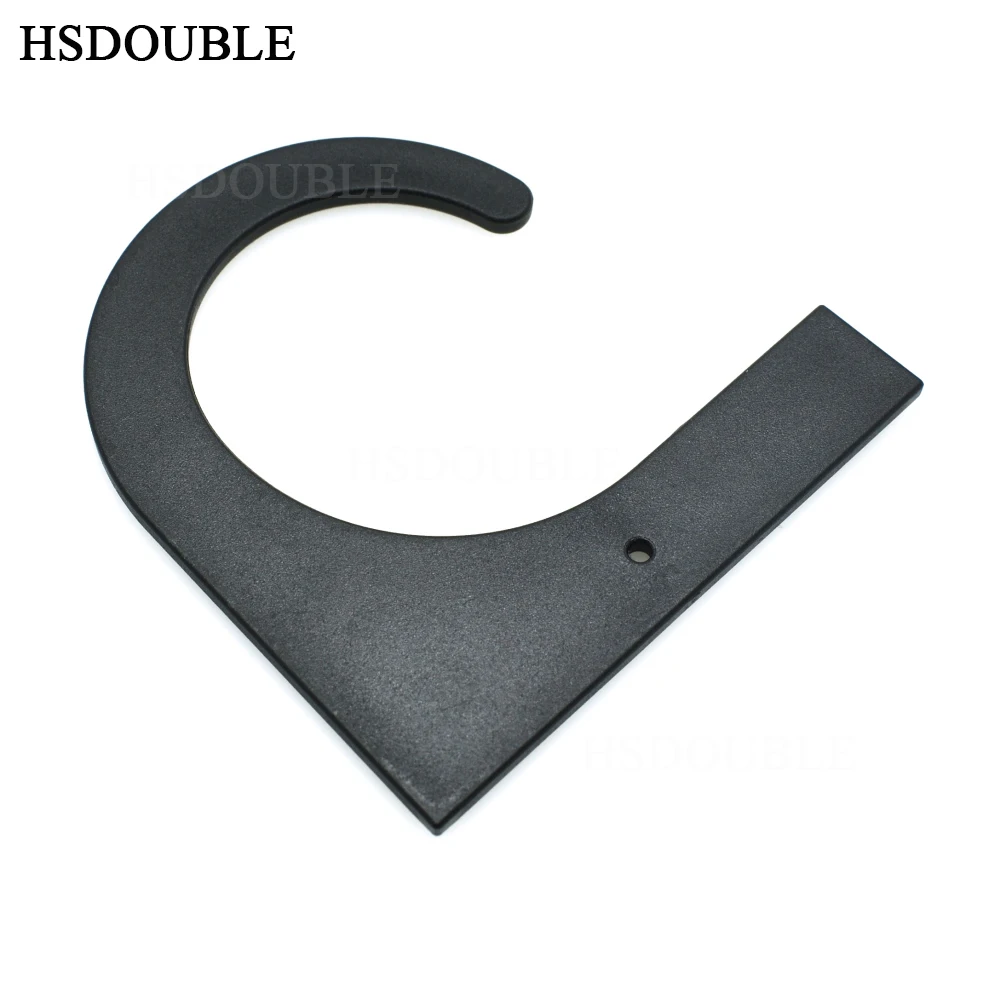 

100pcs/pack 60*60mm Black Plastic Hanger&Hook For Garment Textile Accessories