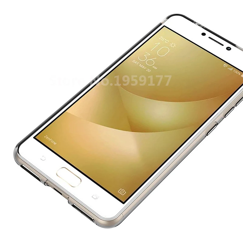 Мягкий прозрачный чехол Asus Zenfone 4 Max ZC520KL силиконовая задняя крышка для телефона ZC