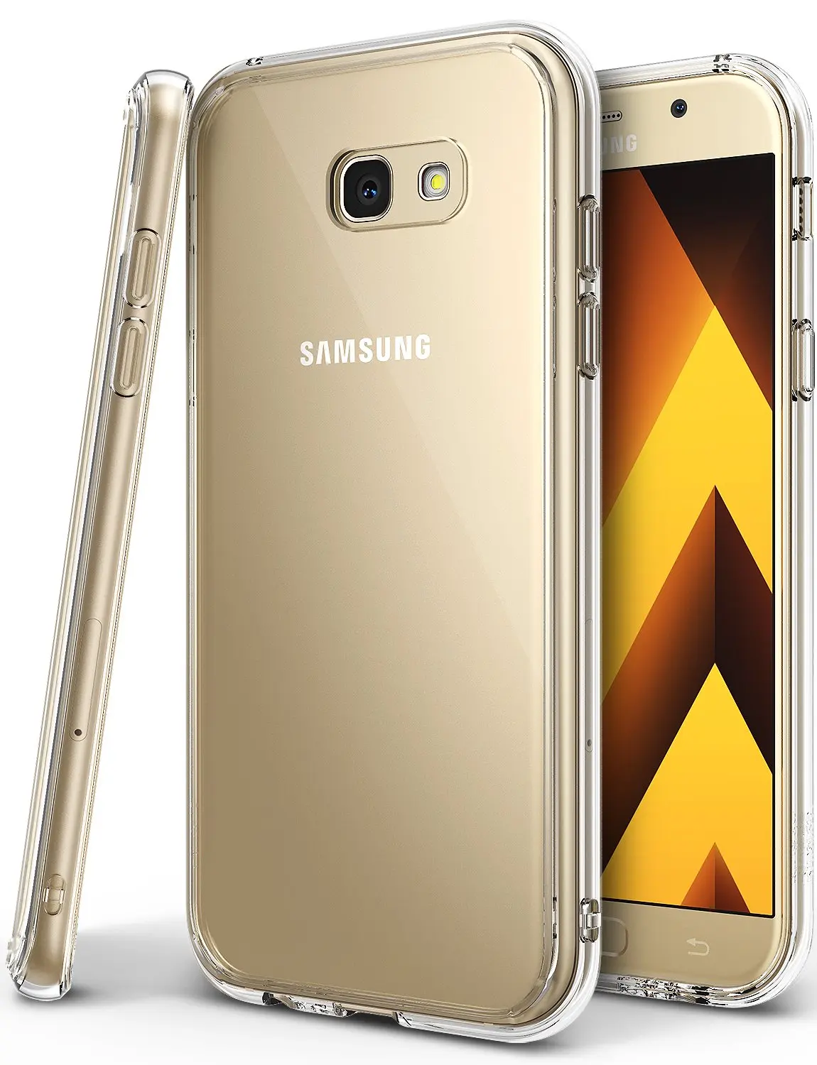 Тонкий прозрачный мягкий Силиконовый ТПУ чехол для телефона Samsung Galaxy A5 J3 J7 J5 2017