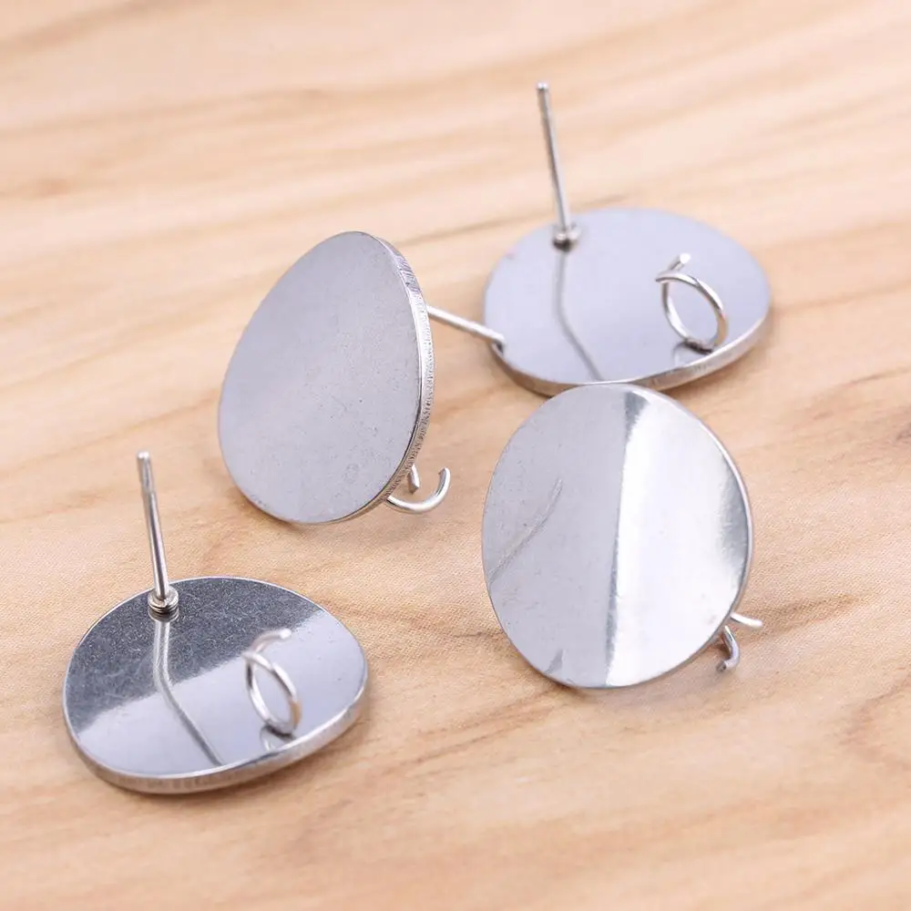 Onwear 10 шт. серьги из нержавеющей стали с соединителями diy серьги для изготовления ювелирных изделий