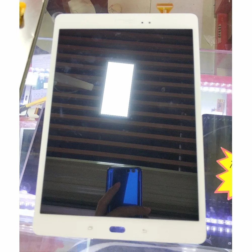 Протестированный 9 7 дюймов для samsung GALAXY Tab A SM-T550 T550 T551 T555 Полный ЖК-дисплей