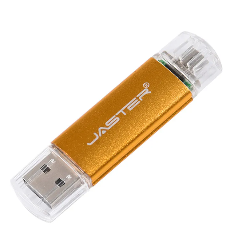 Gold SHANDIAN, смартфон, USB флеш-накопитель, OTG, USB флэш-диск, Микро карта, карта памяти, карта памяти для телефона, U диск, 8 ГБ/16 ГБ/32 ГБ/64 ГБ, флешка - Цвет: Gold