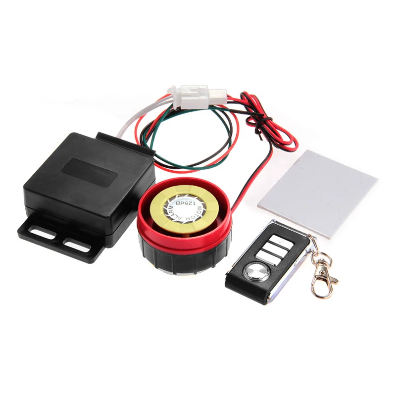 

Motorcycle Remote Control Alarm Motorbike Anti-theft Security System Moto Vibration Burglar 1 Way Alarma Motor DC 12V Alarms