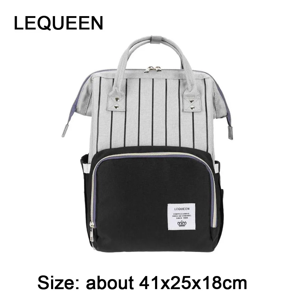 228798.03 LEQUEEN, 42 стиля, сумка для подгузников для мам, сумка для подгузников для мам, Большая вместительная детская сумка, дорожный рюкзак для ухода за ребенком, bolsa maternidade - Цвет: 228798.03