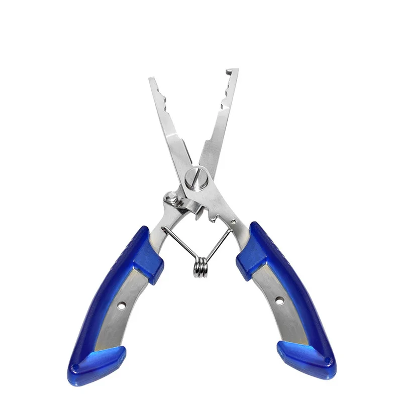 

New Fishing Multifunctional Pliers fish line Cutter Scissors Black/Blue/Orange Mini fish hook remover EDC tools Beak jaw