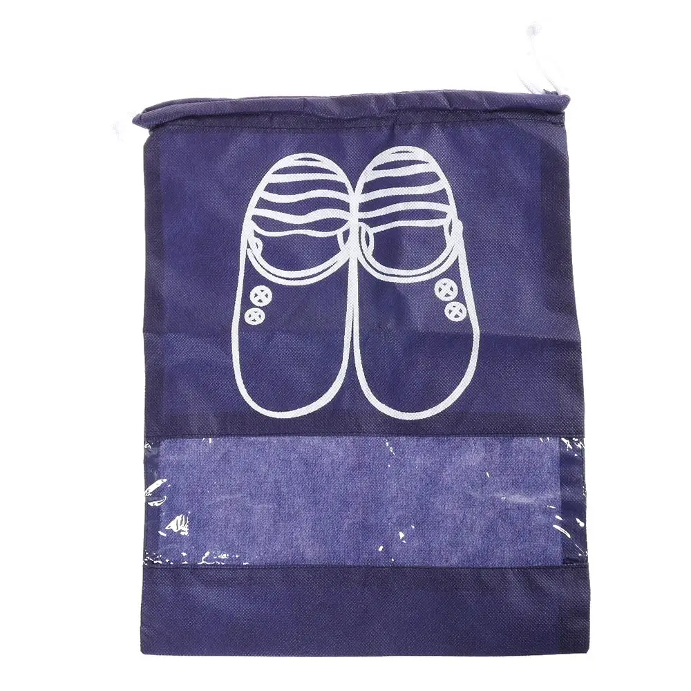 Waterproof Shoes Bag Pouch Storage Portable Tote Drawstring Organizer Cover Non-Woven Shoe Organizador Travel Accessories |