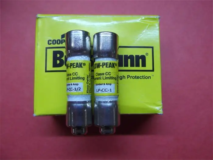 

LP-CC-1/2 LOW-PEAK US BUSSMANN 10X38 delay fuse / Fuse 0.5A Positive