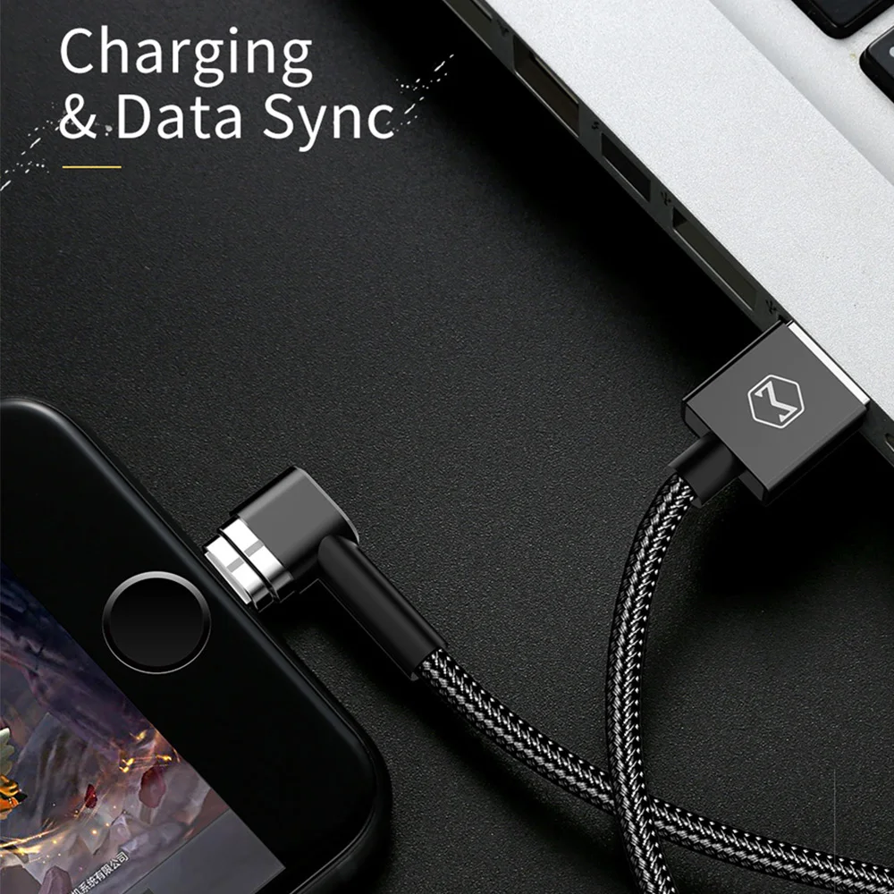 Mcdodo Магнитный зарядный кабель для телефона Lightning type C Micro USB порт 3в1 с 3 адаптерами