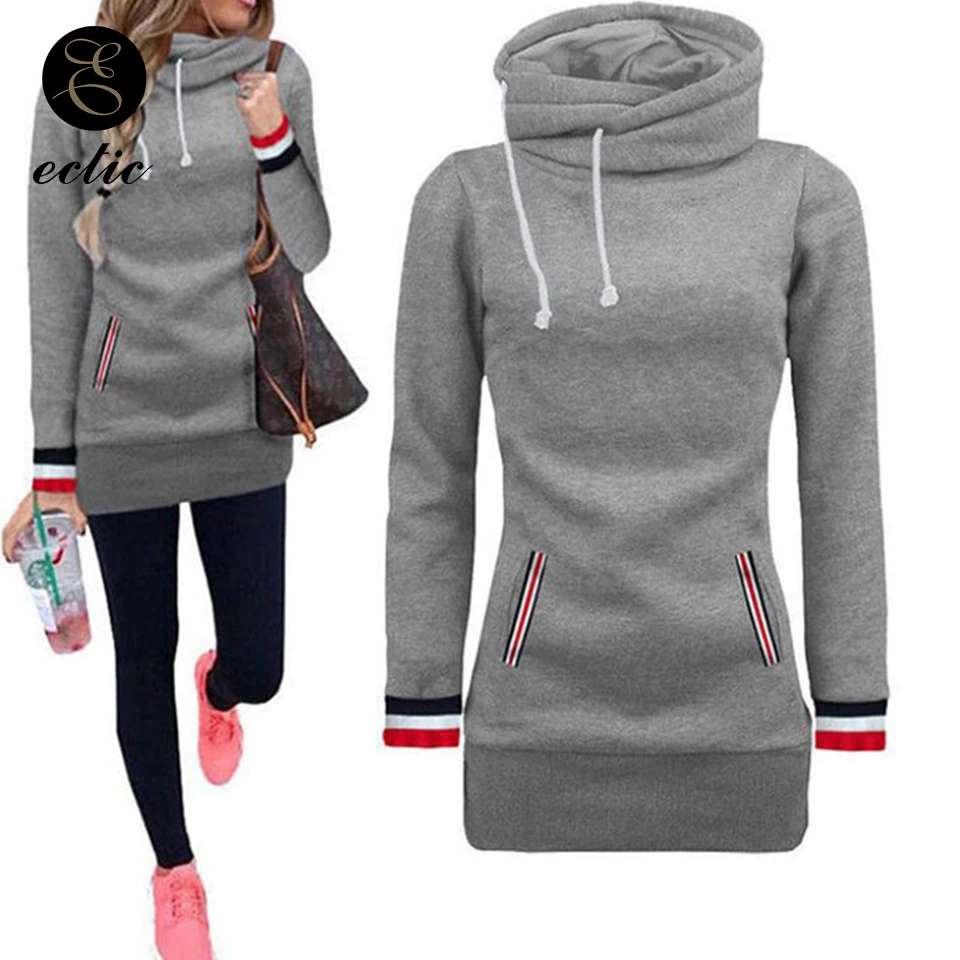 

Kawaii Turtleneck Sweatshirt Plain Red Striped Women Hoodies Poleron Mujer 2021 Slim Fit Hoodies Tunic Long Sleeve Hoodie Solid